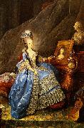 Jean-Baptiste Greuze Therese de Savoie France oil painting artist